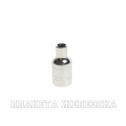 Головка торцевая  4мм 1/4" 6-гранная L=30мм ЭВРИКА ER-90201 1/864