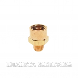 Соединитель резьбовой ER-MFE02/04:M1/8"x F1/4" ЭВРИКА /1/10