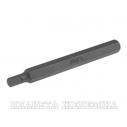 Бита HEX H5х80мм 5/16" удлиненная JTC