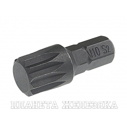 Бита SPLINE M10х25мм 1/4" JTC