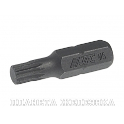 Бита SPLINE M5х25мм 1/4" JTC