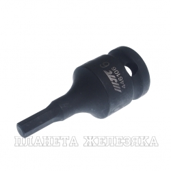 Бита-головка 1/2" HEX H6х25мм ударная L=60мм JTC