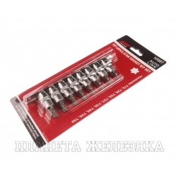 Набор бит-головок 3/8" TORX T15-T50 8 предметов JTC