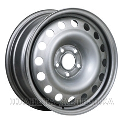 Диск колесный 16 штампованный TREBL 9640T Silver