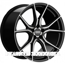Диск колесный 20 литой FONDMETAL STC45 Glossy Black Machined