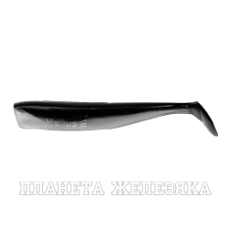 Виброхвост Chebak 3,15"/8 см Black & Pearl 7шт. (HS-3-028) Helios