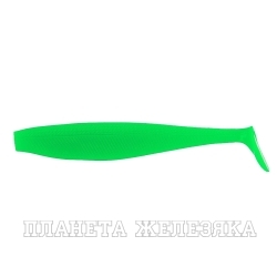 Виброхвост несъедоб. Trofey 5.5"/14см Electric green 50шт. (HS-25-007-N) Helios