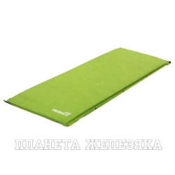 Коврик самонадув. 195x75x5 флок зеленый (HS-005 W-G) Helios