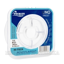 Леска UNO FROST 0,28mm/30m Clear Nylon PREMIER fishing (PR-UF-T-028-30)