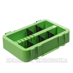 Проставка-органайзер Ящика зимнего "FishBox" (19л) зеленый (HS-FB-G-19L) Helios