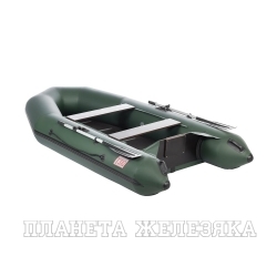 Лодка Капитан Т310 киль+пол зеленая Тонар