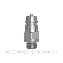 1/2 in, БРС серия M, ISO 5675, ниппель с метрической нар. резьбой, оцинк. сталь TL4M-PM/18X1.5 TITAN LOCK