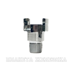 1/2 in, БРС серия P (Thor), ниппель с наруж. резьбой NPT (P4M4), TLPPM4