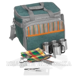 Набор для пикника на 4 персоны (N-811(4)-GG) Nisus