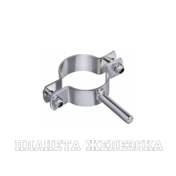 Хомут трубный на ножке DN40 (40-41 мм), нерж. 304, TL040FPLS