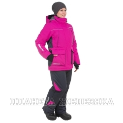 Костюм зимний MIRA 15/15 К, фуксия/серый, Шелтер до -40С, р.M (T-M-M-46-170-F) NISUS
