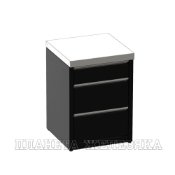 Модуль уличной кухни SMART-600 Стол с тремя ящиками (HS-KU03-SY600) Helios