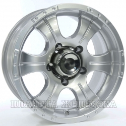 Диск колесный 15 литой K&K  Байконур (КС473)  7,0\R15 5*139,7 ET-5  d108,5  Дарк платинум  [71968]