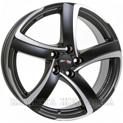 Диск колесный 17 литой ALUTEC Shark Racing Black Front Polished