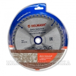 Диск пильный BELMASH 190x2,5/1,5x30/20/16; 42T