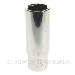 Головка торцевая 13мм 1/4" 6-гранная глубокая L=50мм ЭВРИКА ER-90310 1/160