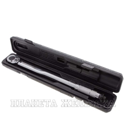 Ключ динамометрический, 42-210 Нм, 1/2", CrV, хромир.// Matrix