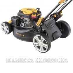 Газонокосилка бензиновая GLD-520SP, 196 куб.см., шир. 52 см,привод,7 уров.,травосб. 60 л// Denzel