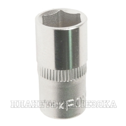 Головка торцевая  9мм 1/4" 6-гранная L=25мм ROCKFORCE RF-52509 /1/40