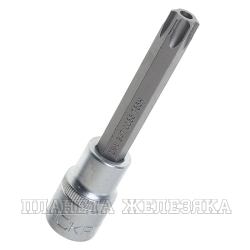 Головка-бита TORX T55 с отверстием 1/2" (L-100мм) ROCKFORCE /1