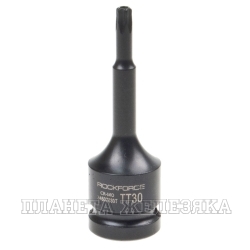 Головка-бита TORX ударная 1/2", TH30 с отверстием ROCKFORCE  RF-24607830T /1