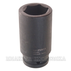 Головка торцевая 33мм 3/4" 6-гранная ударная удлиненная L=78мм ROCKFORCE RF-46510033 /1/10