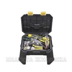 Набор инструмента WMC-10999: 999пр. кейс-слесарный стул WMC TOOLS /1/10