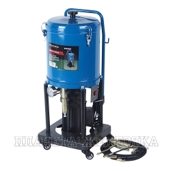 Нагнетатель смазки RF-HG-69230 густой  электрический  25л,220V,1,1кВт,0,35 л/мин,250-400 Bar,длина шланга 4м,раб.t-10гр.+50гр) ROCKFORCE /1/20