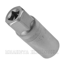 Головка свечная 18мм 3/8" 6-гранная L=50мм ROCKFORCE RF-807318 /1 /100