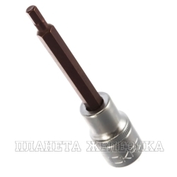 Головка-бита 6-гранная 5мм 1/2" (L-100мм) ROCKFORCE /1