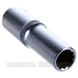 Головка торцевая8мм 1/4" 12-гранная глубокая L=50мм FORSAGE F-5295008 /1/50