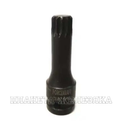 Головка-бита SPLINE ударная 1/2", M18 FORCEKRAFT FK-24807818MPB /1/180