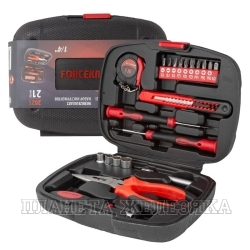 Набор инструмента FK-2021 21пр.1/4", в кейсе FORCEKRAFT /1/20