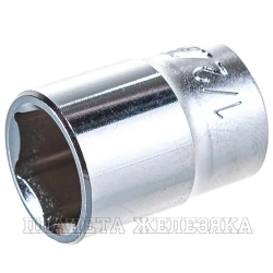 Головка торцевая 6-гранная 1/4" х 1/2", длина 25мм JTC /1/20/1000