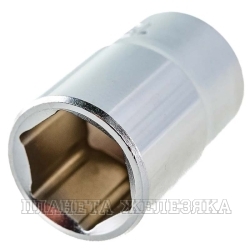 Головка торцевая 6-гранная 1/4" х 15/32", длина 25мм JTC /1/20/1000