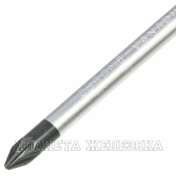 Отвертка Fusion, PZ1 x 75 мм, CrV, 3-х компонентная рукоятка "anti slip"// Matrix