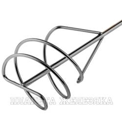 Миксер для песчано-гравийных смесей, 120 х 600 мм, оцинкованный, хвостовик SDS Plus// Denzel
