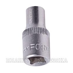 Головка торцевая  5,5мм 1/4" 6-гранная L=25мм ROCKFORCE RF-525055 /1/60