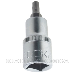 Головка-бита TORX T30 с отверстием 1/2" (L-55мм) ROCKFORCE /1