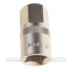 Насадка RF-34419: 1/2"DR 6-гранная монолитная 19мм ROCKFORCE /1/10
