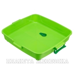 Переносной контейнер-мойка для решётки-гриль и продуктов, 48x48 см// Palisad
