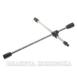 Ключ баллонный 17x19x21ммx1/2'' RF-681A500 крестовой 18" ROCKFORCE /1