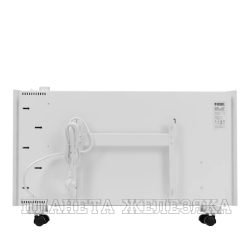 Конвектор электрический XCE-2000, 230 В, 2000 Вт, белый, сушилка, колеса, Х-элемент// Denzel