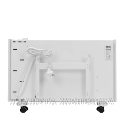 Конвектор электрический XCE-1500, 230 В, 1500 Вт, белый, сушилка, колеса, Х-элемент// Denzel