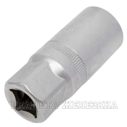 Головка свечная 21мм 1/2" 6-гранная L=65мм FORSAGE F-807421 /1/10/80
